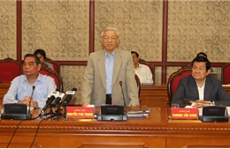 Bộ Chính trị làm việc với Thành ủy Đà Nẵng 